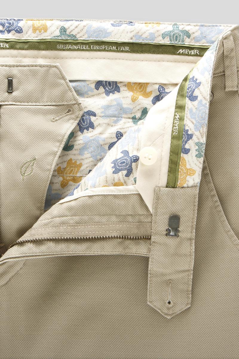 Meyer Meyer Pantalon 1021506300 Beige 5