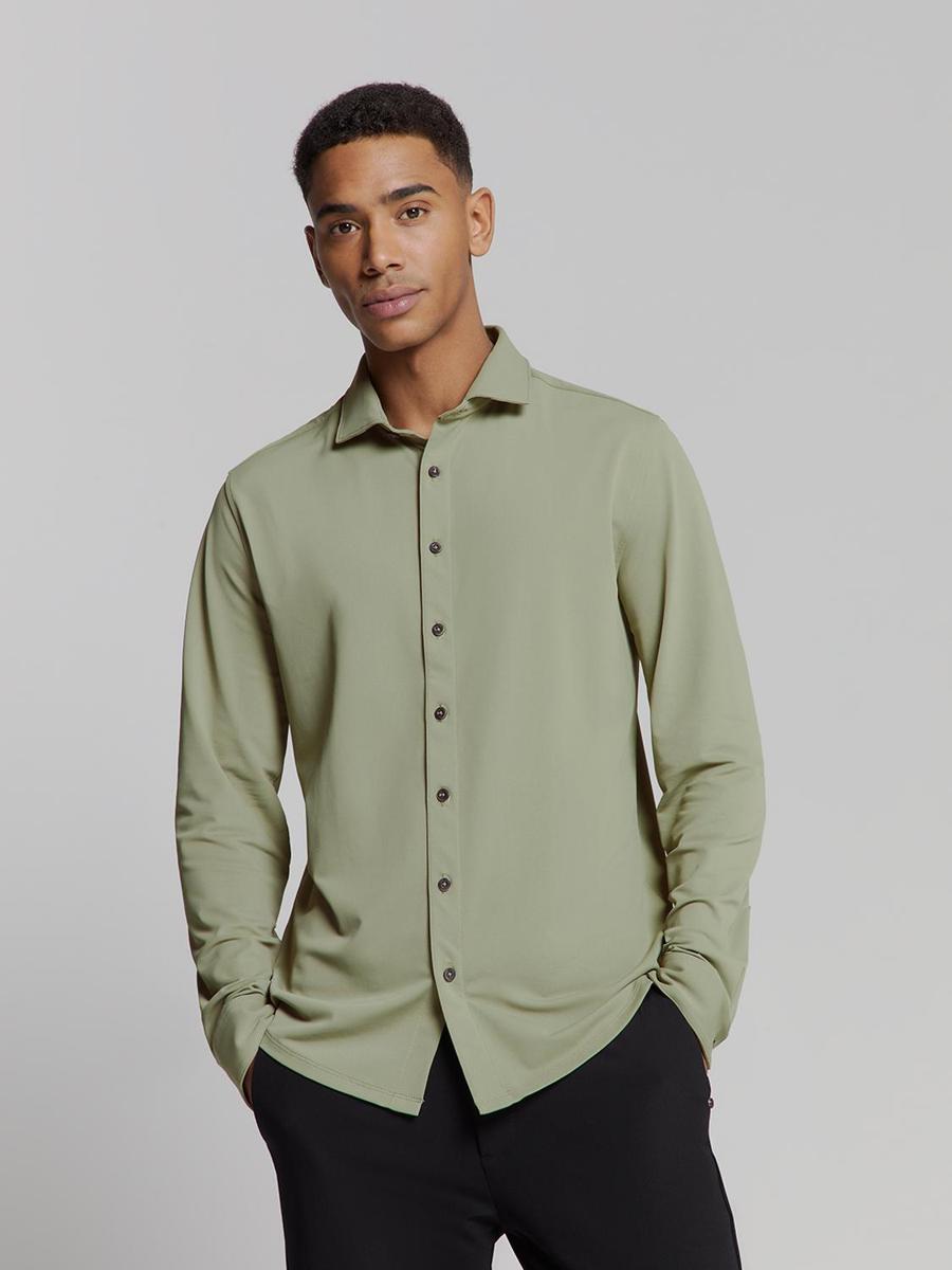 No Excess No Excess Overhemd 27470285 Groen 1