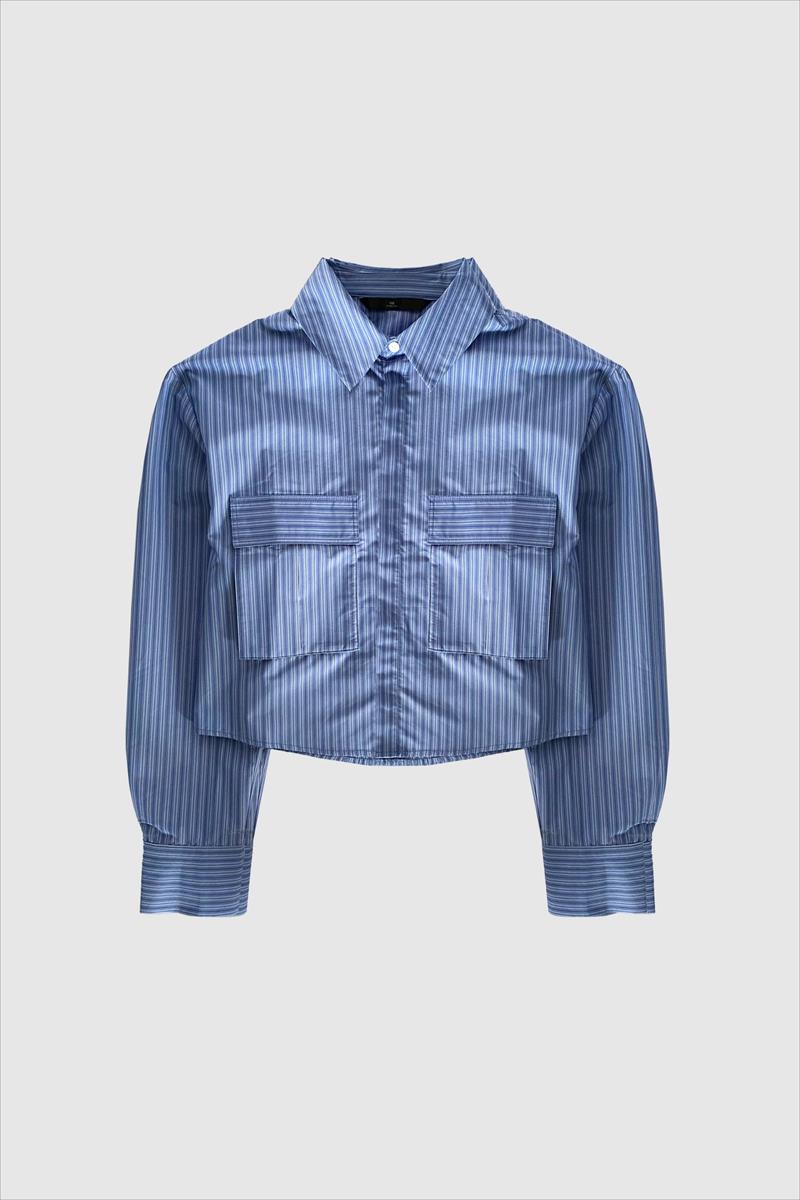 WithBlack WithBlack Blouse Lemon Blauw 2