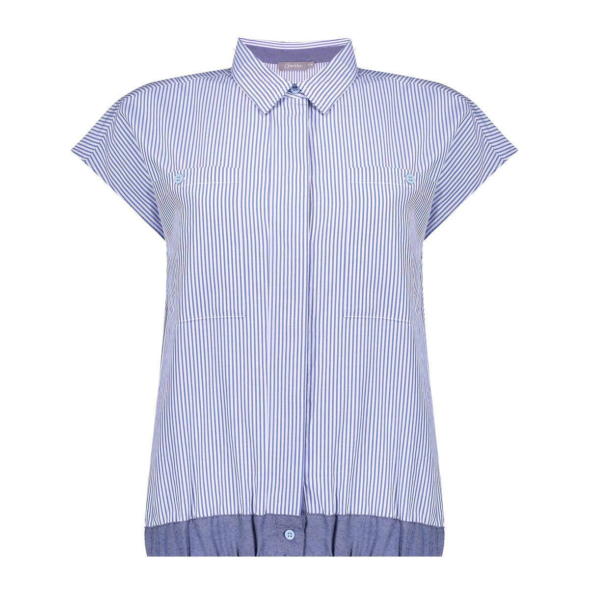 Geisha Geisha Blouse 53121-47 Blauw 2