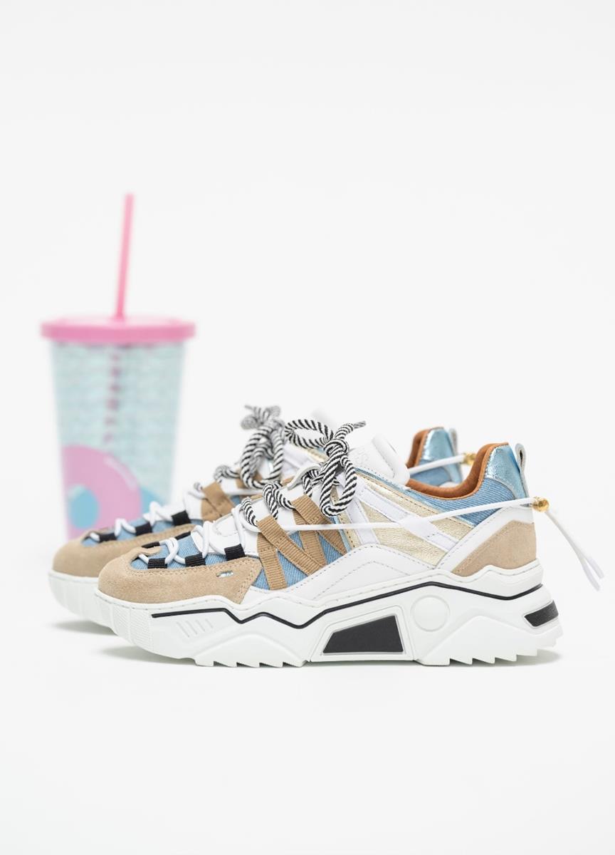 DWRS DWRS Sneakers Orion Denim Beige 2
