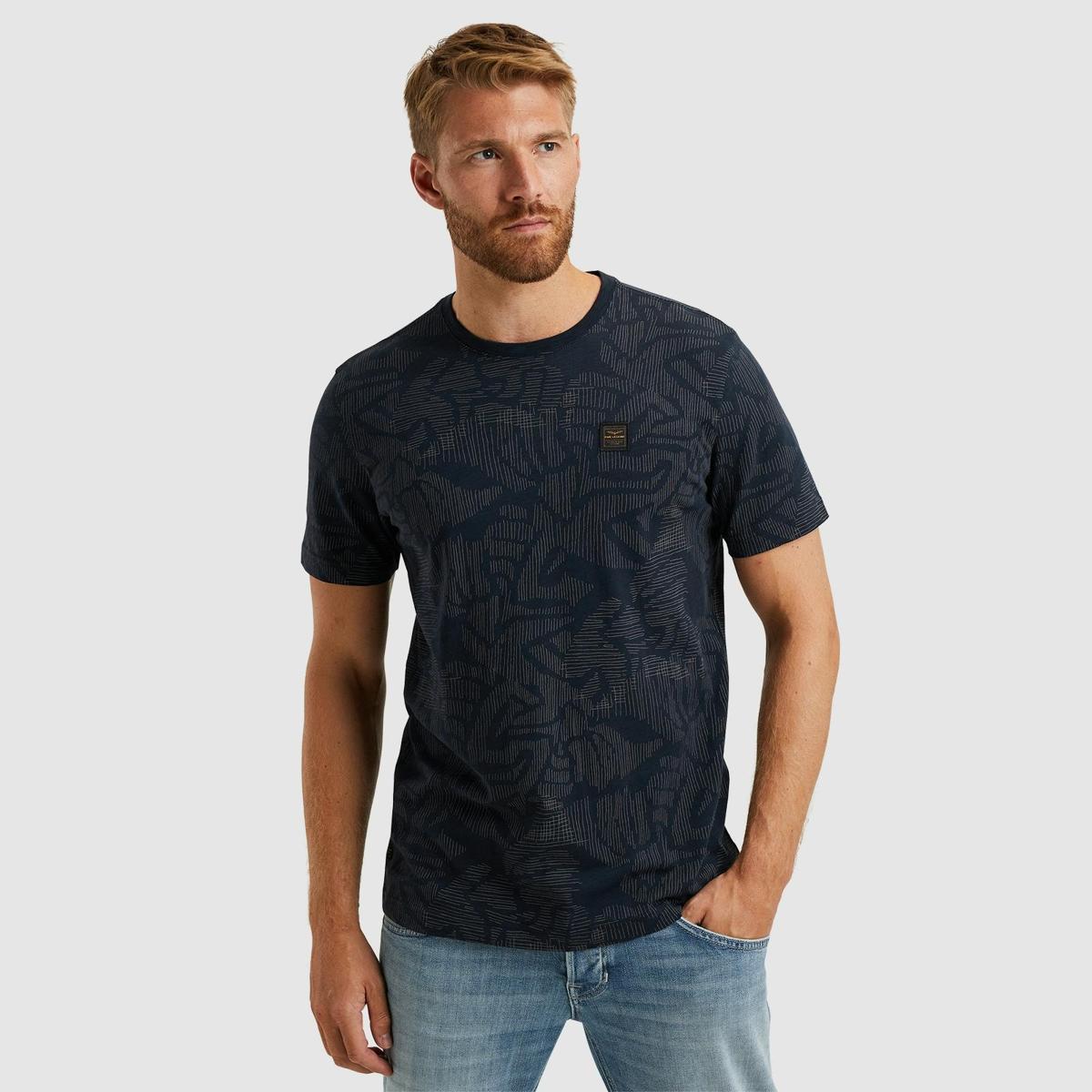 PME Legend PME Legend T-Shirt PTSS2503567 Blauw 3