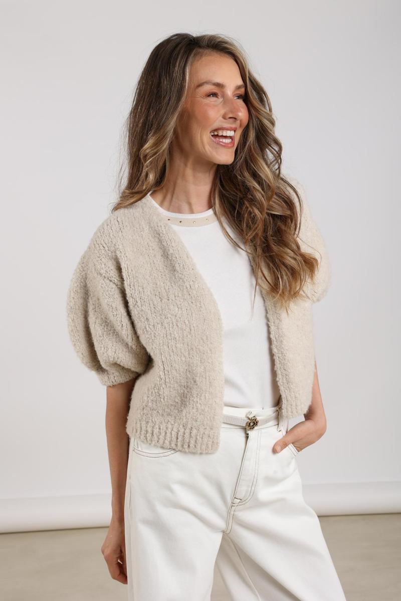 NUKUS Vest NKF05011 Beige 5