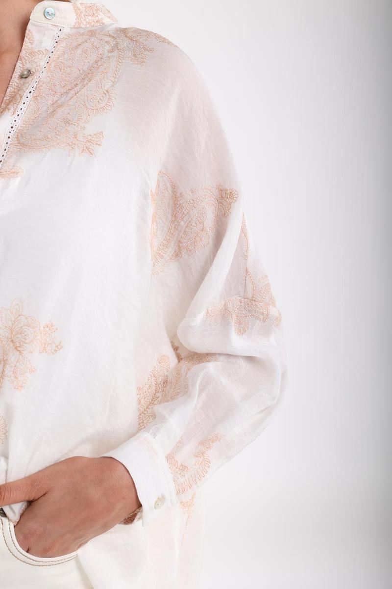 NUKUS NUKUS Blouse NKS02077 Wolwit 5