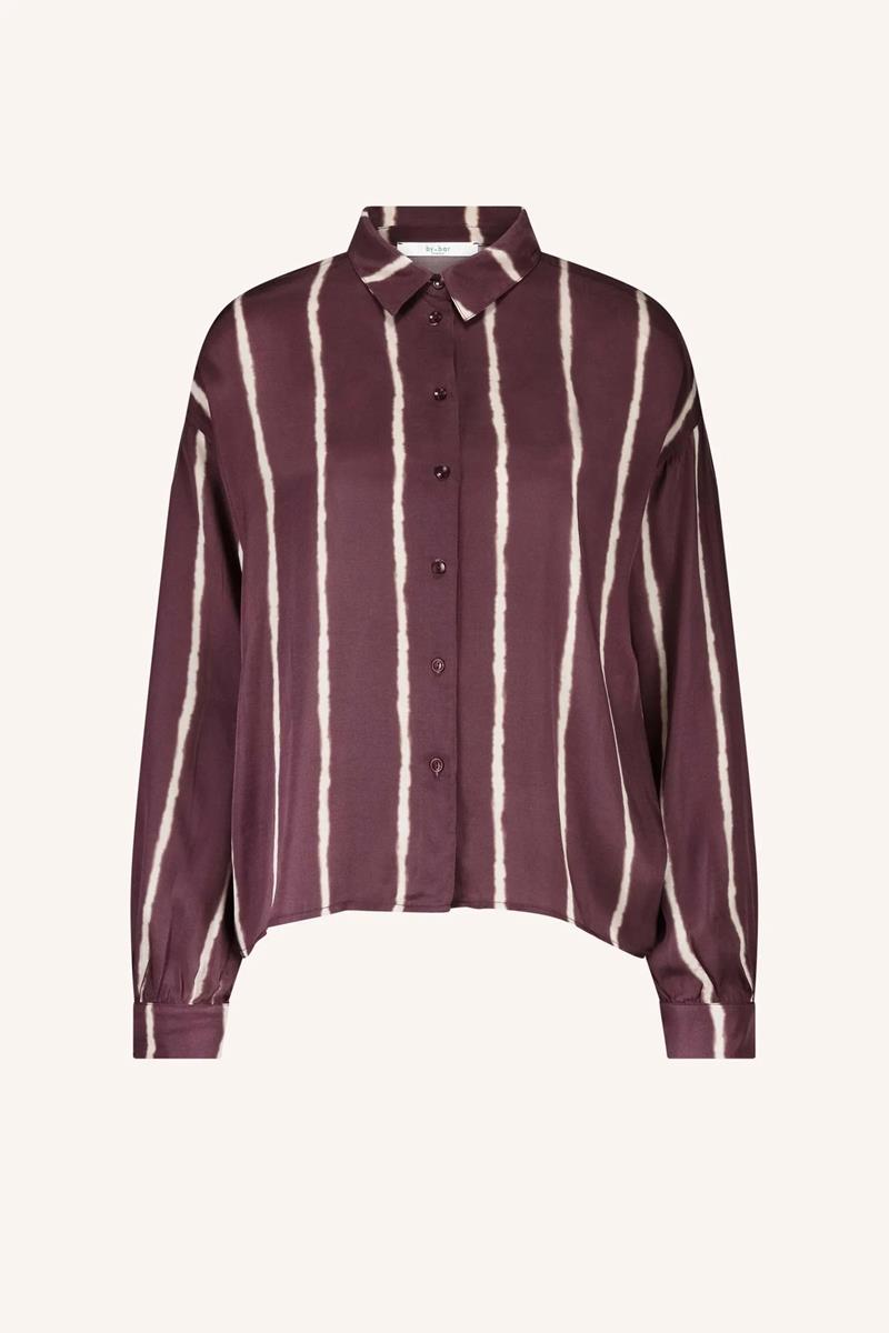 By-Bar Blouse Lykke Rood 2