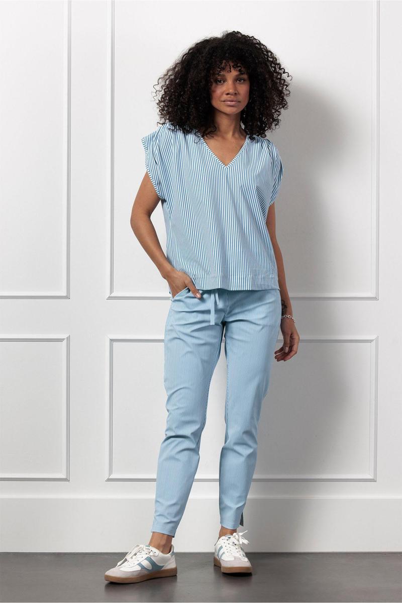 Studio Anneloes Blouse Leonie Blauw 6
