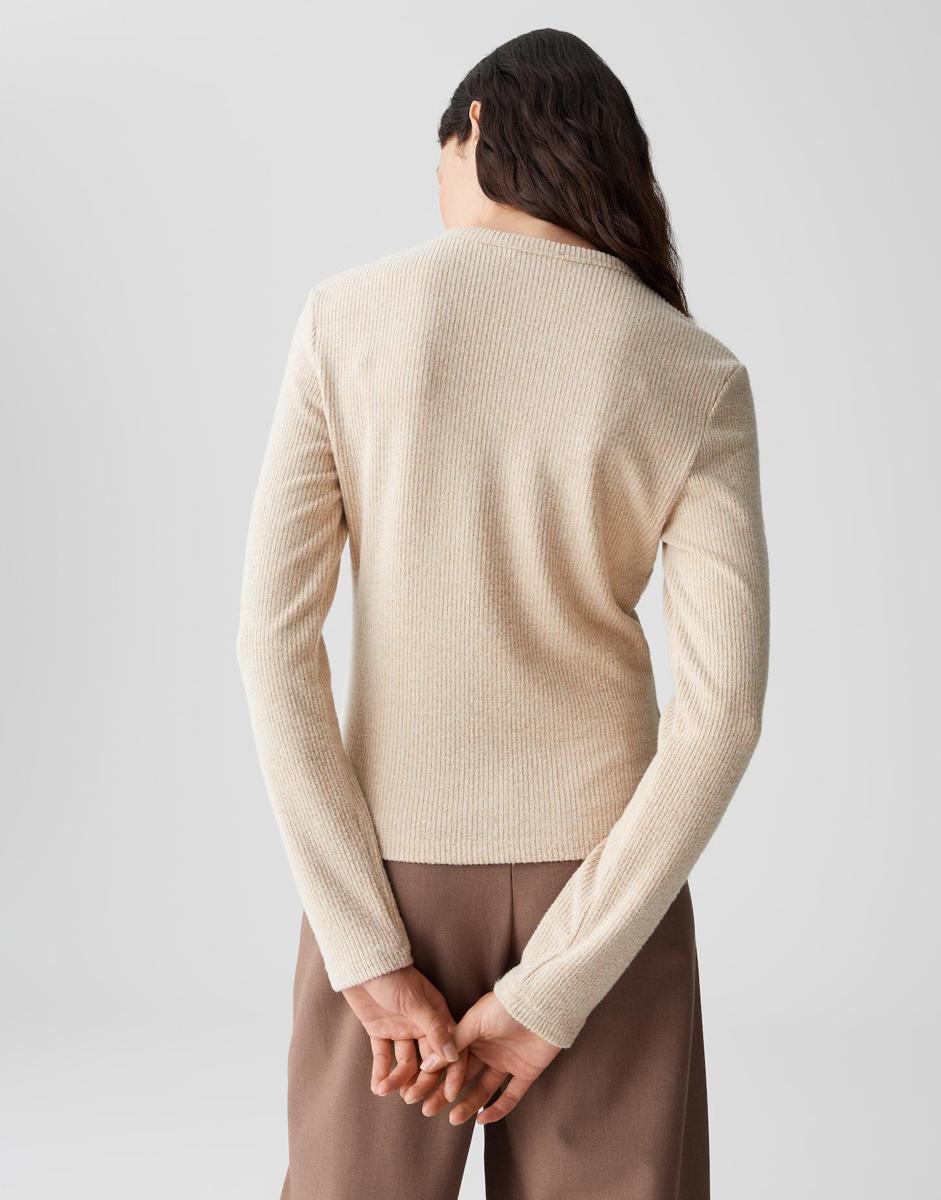 OPUS T-Shirt Saltus Beige 5