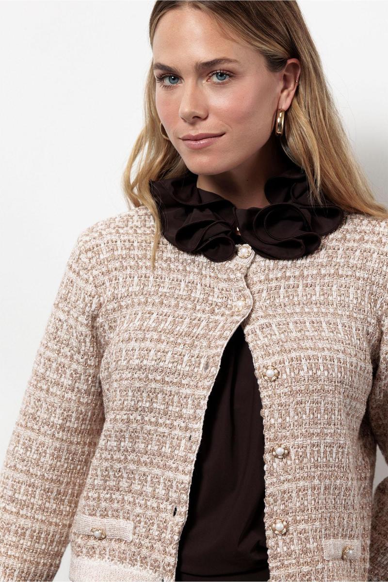 Studio Anneloes Vest Chandra gold card Goud 5