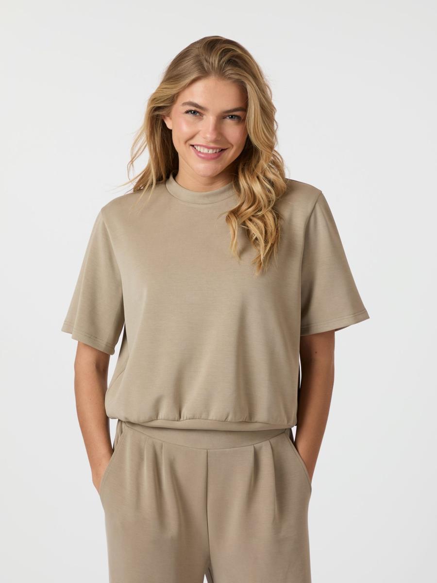 Neo Noir T-Shirt Clove Taupe 1
