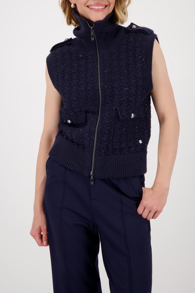 Monari Blouse 809107 Blauw 1