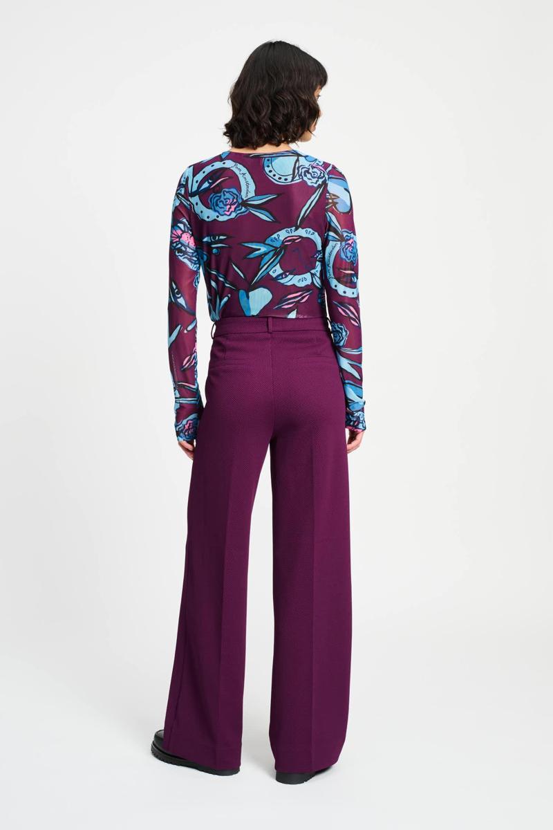 POM Amsterdam Pantalon SP9351 Paars 5