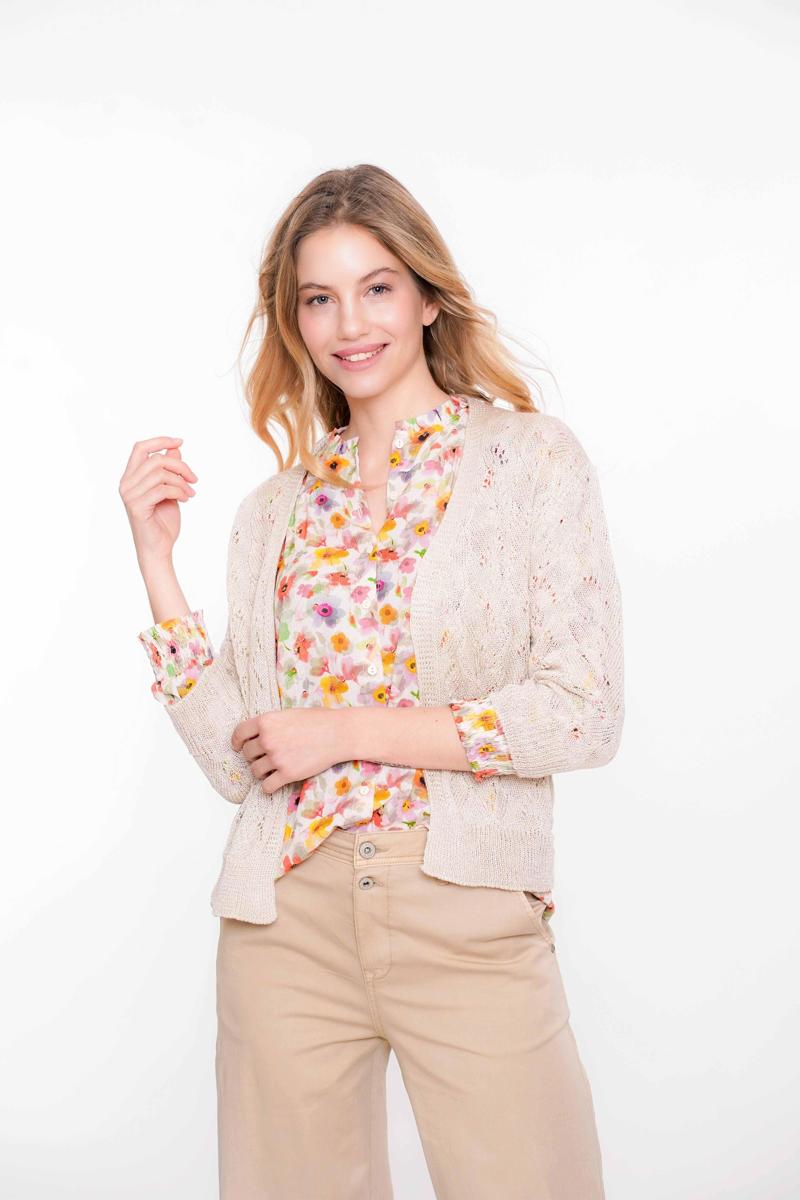Geisha Geisha Vest 54060-70 Beige 1