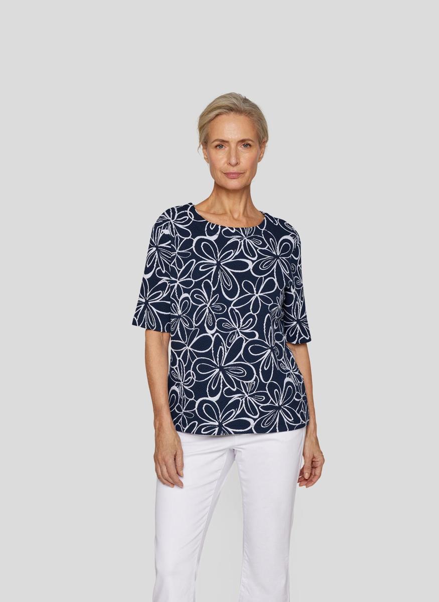 Rabe Rabe T-Shirt 54-123359 Blauw 6