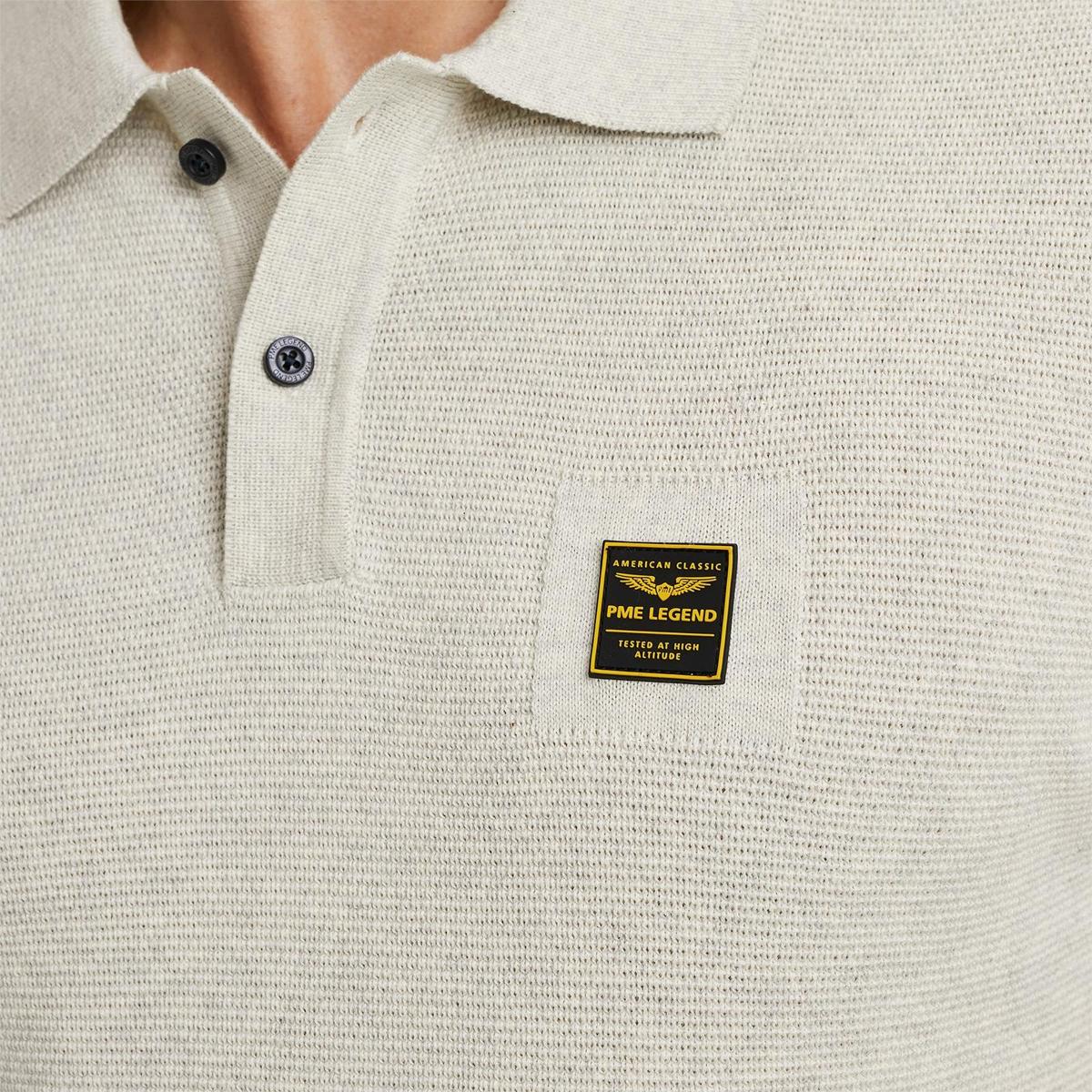PME Legend PME Legend Polo PPSS2502853 Lichtgrijs 5
