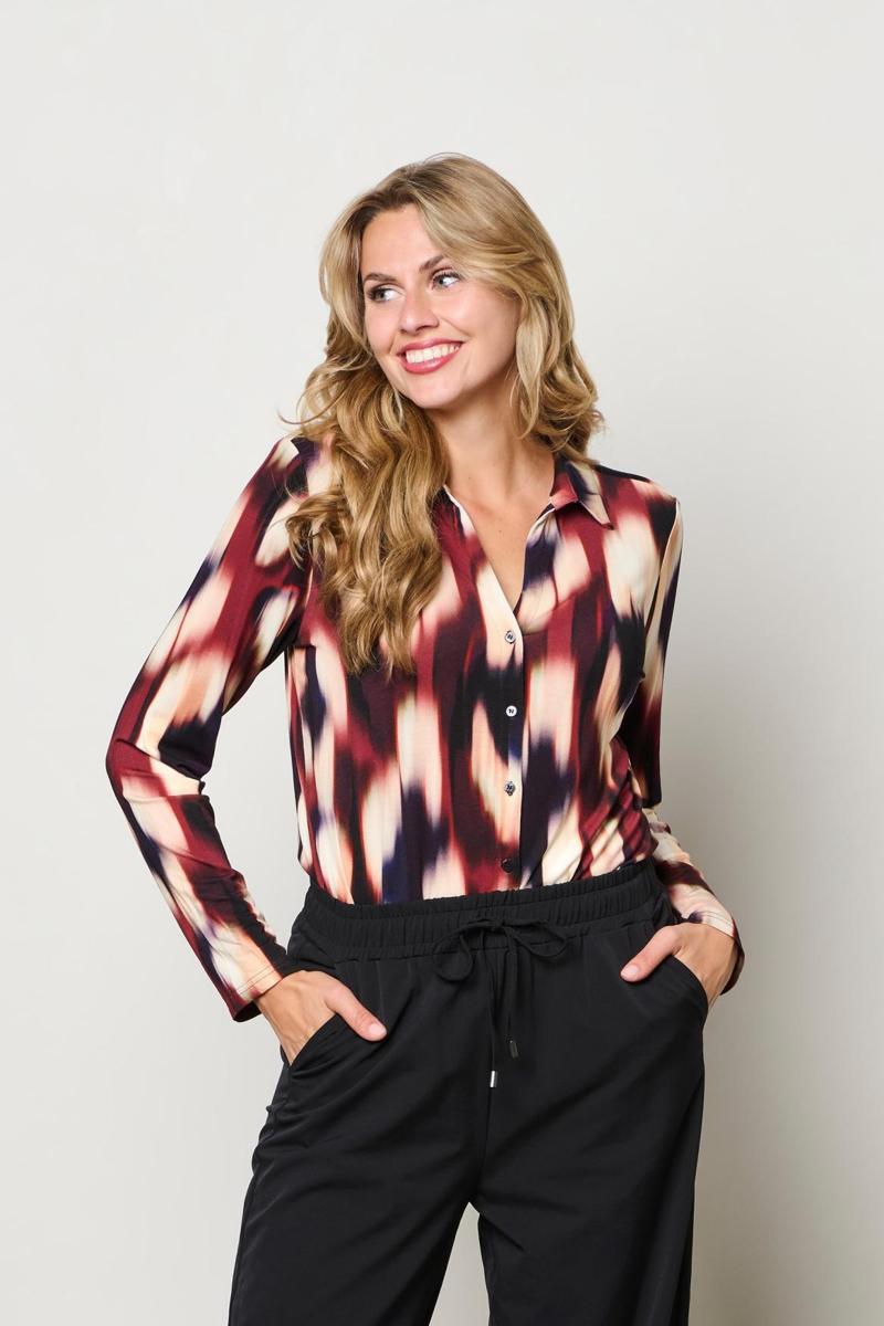 &Co Woman Blouse BL402 Rood 5