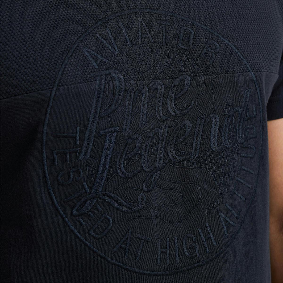 PME Legend PME Legend T-Shirt PTSS2503568 Blauw 5