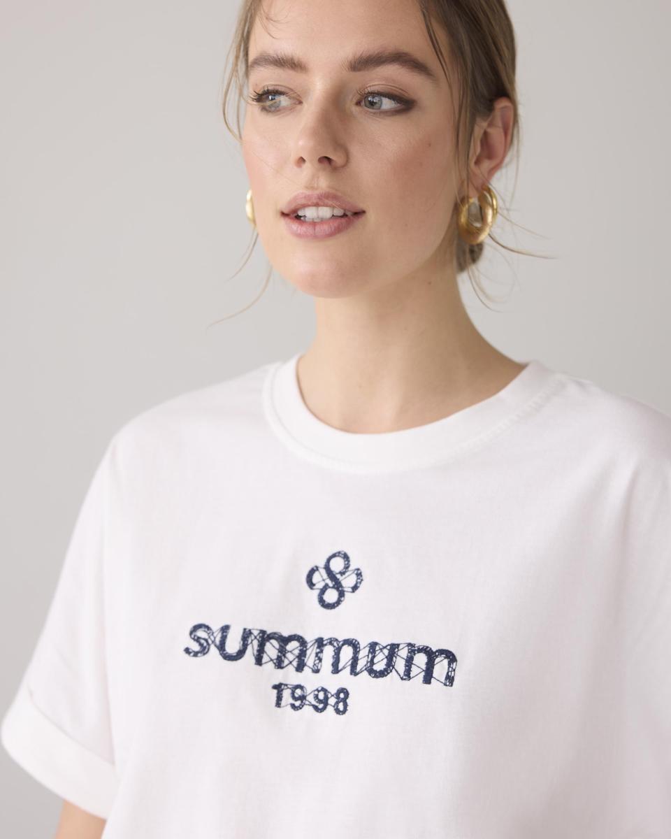 Summum Summum T-Shirt 3s5128-30633 Wolwit 6