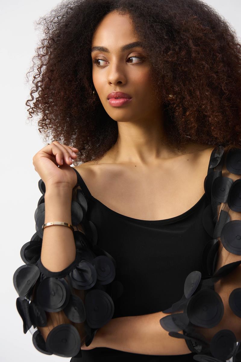 Joseph Ribkoff Joseph Ribkoff Blouse 251273 Zwart 4