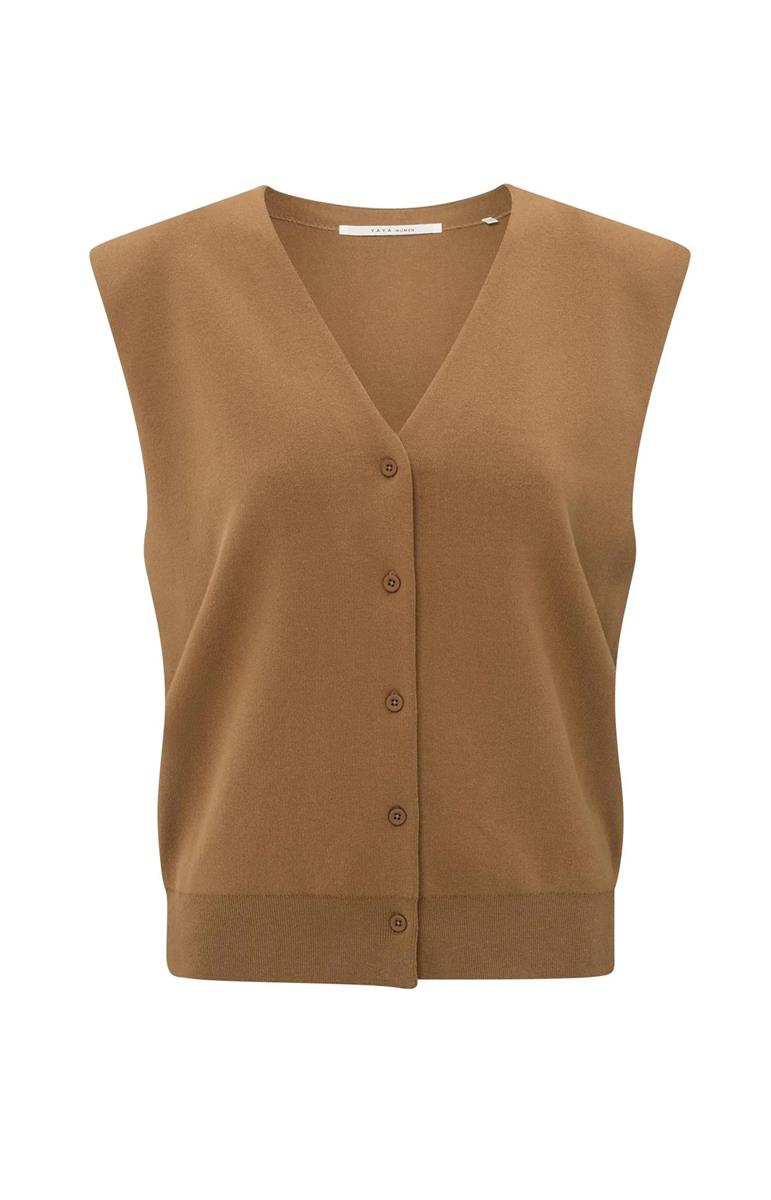 YAYA Vest 01-010107-505 Bruin 1