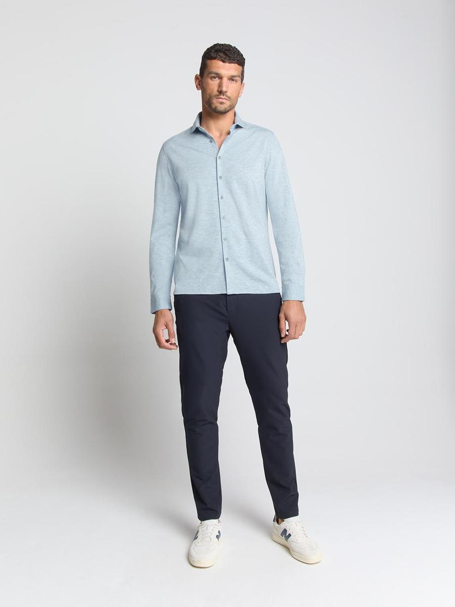 No Excess No Excess Overhemd N4180 Blauw 2