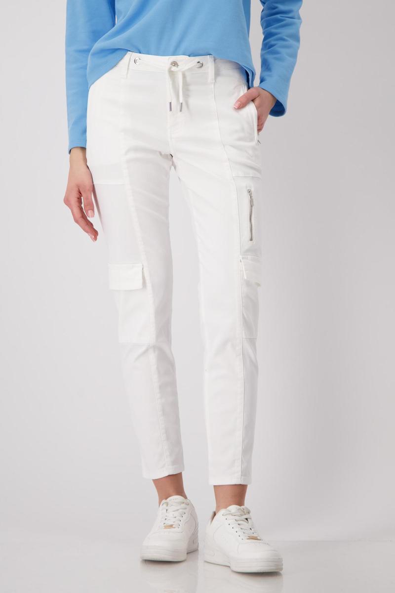 Monari Monari Pantalon 409068 Off-White 1