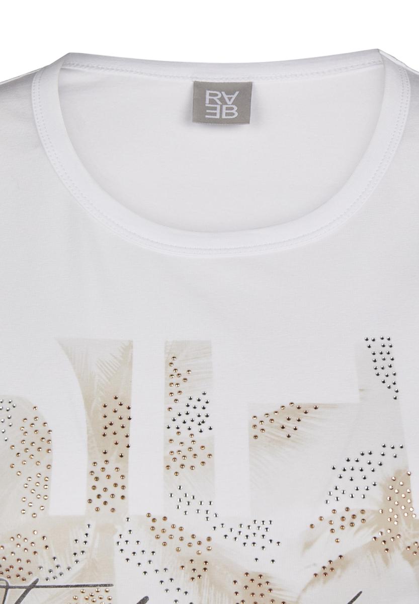 Rabe Rabe T-Shirt 54-224300 Wit 4