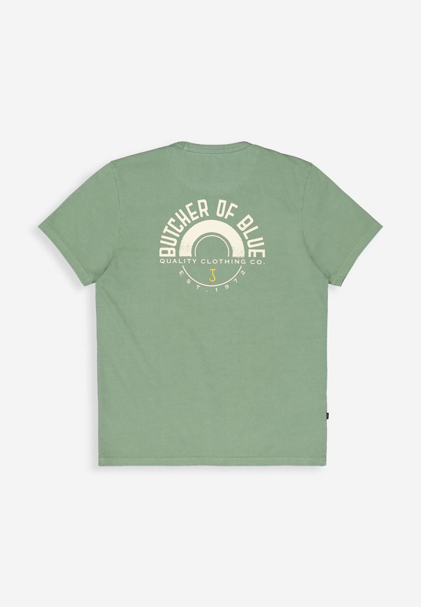 Butcher of Blue Butcher of Blue T-Shirt M2512011 Groen 2