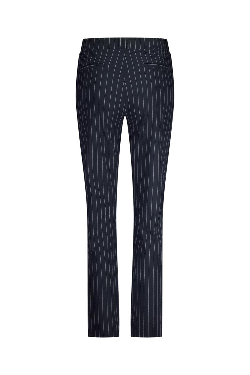 Studio Anneloes Studio Anneloes Pantalon Anne pinstripe tr Blauw 2