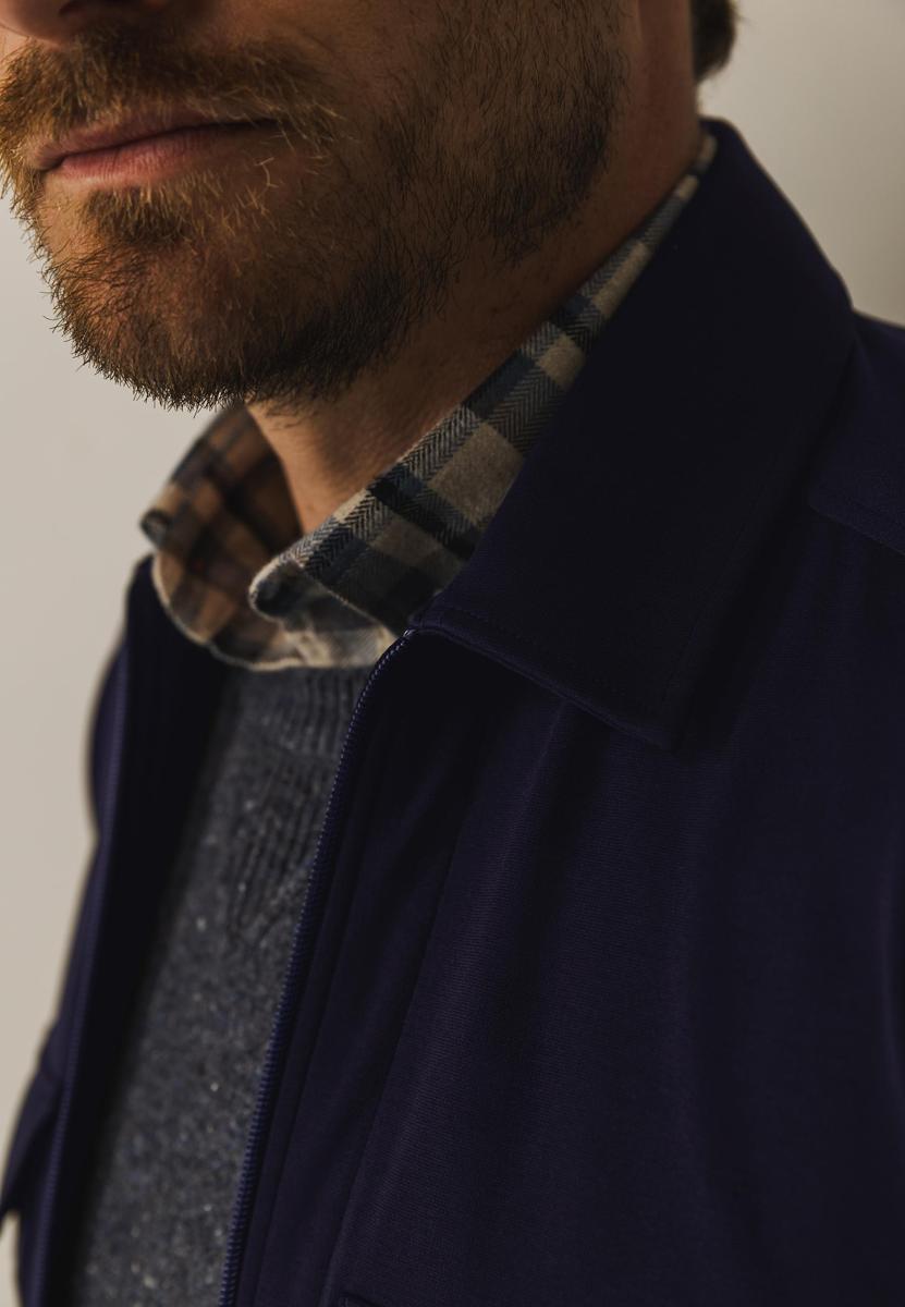 State of Art Overshirt 221-25254 Blauw 4