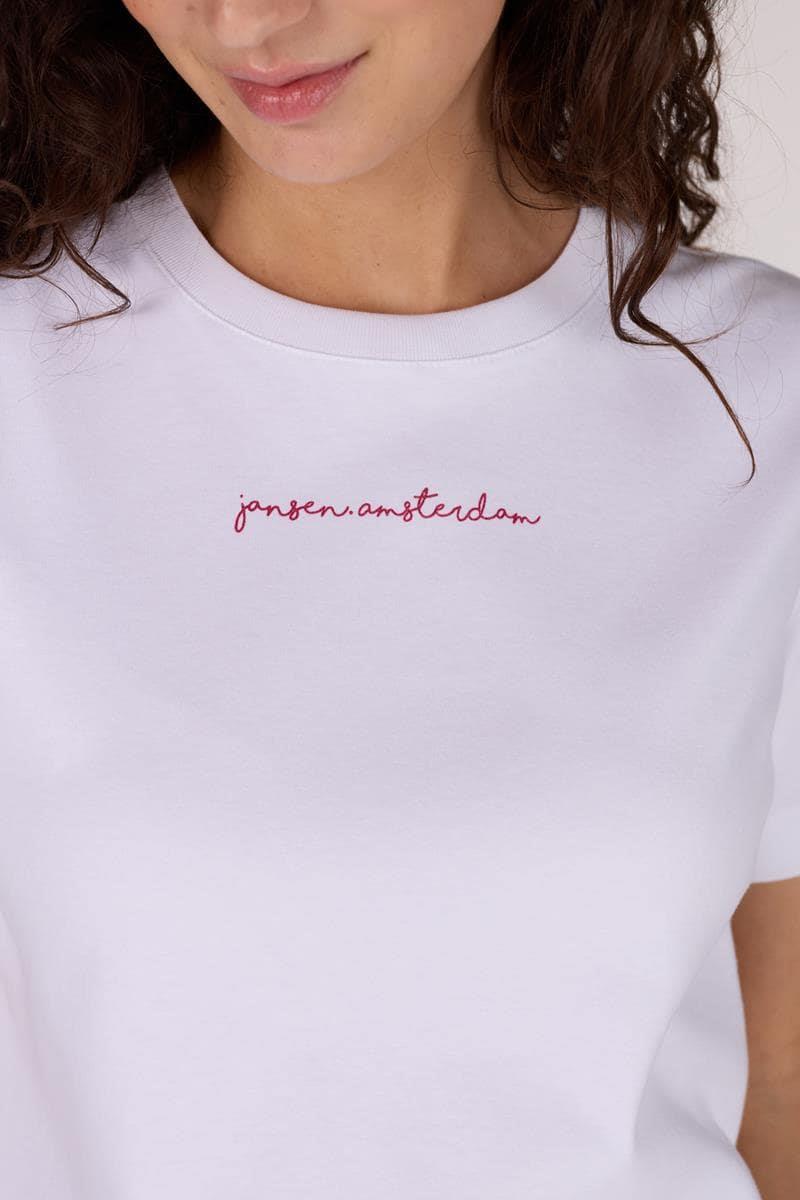 Jansen Amsterdam T-Shirt Ruby Roze 4