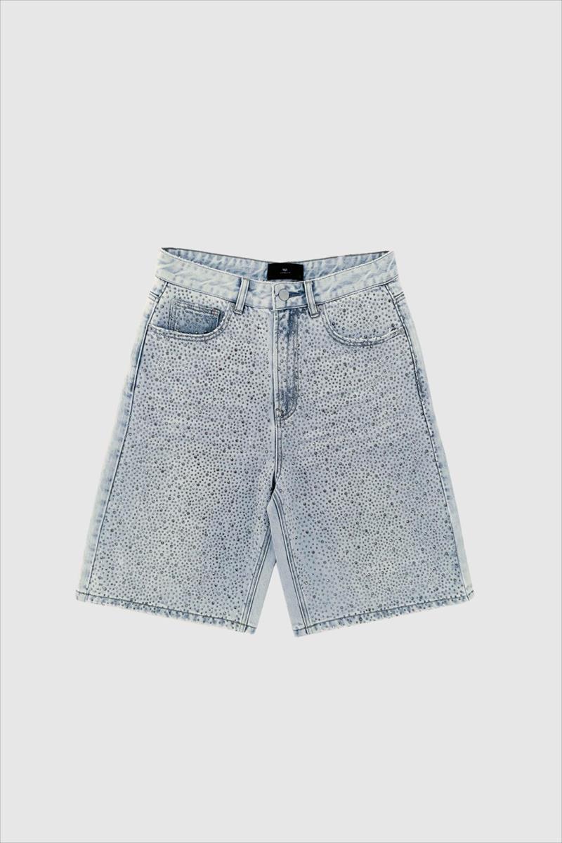 WithBlack Short Deluxe Denim Blauw 1