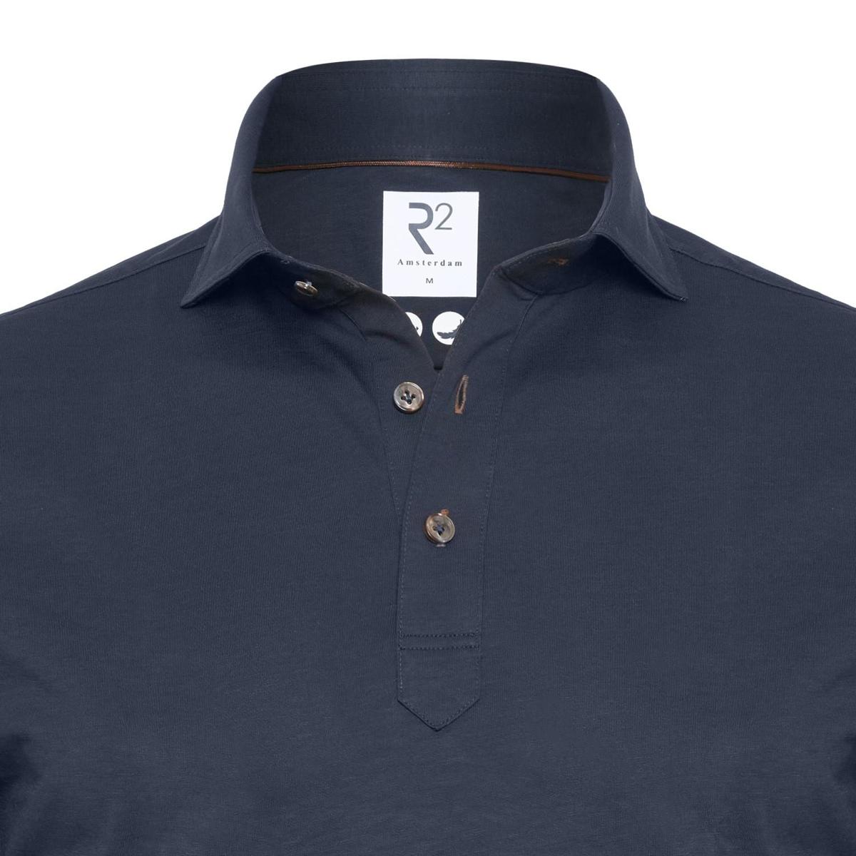 R2 Amsterdam R2 Amsterdam Polo 128.SHIRTPOLO.047 Blauw 2