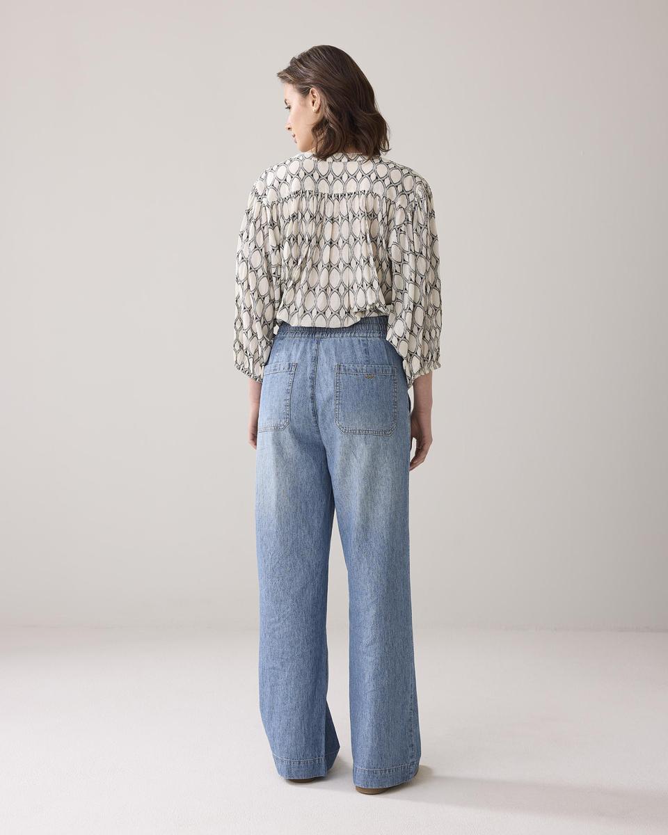 Summum Summum Pantalon 4s2791-5188 Blauw 4