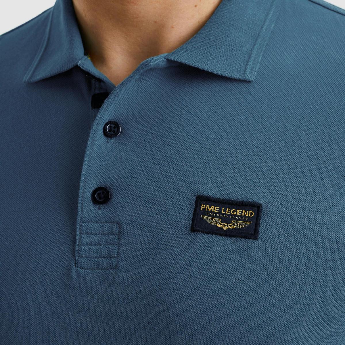 PME Legend PME Legend Polo PPSS2502899 Blauw 5