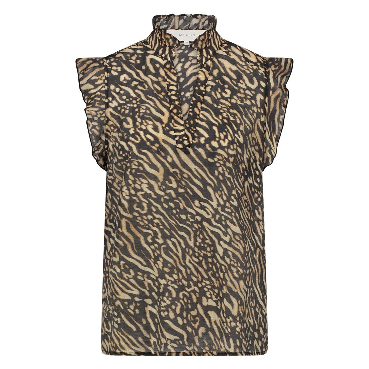 NUKUS NUKUS Blouse NKS01045 Zwart 1