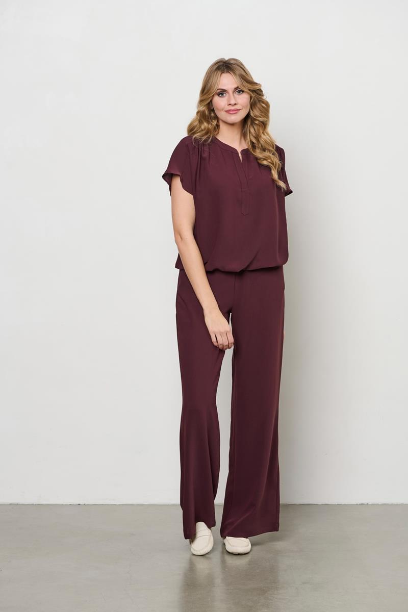 &Co Woman Pantalon Nelly Paars 1