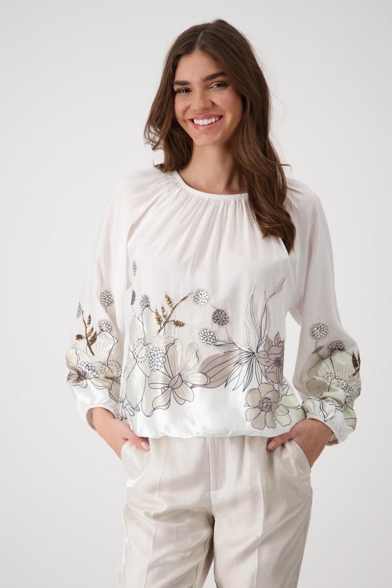 Monari Monari Blouse 409084 Off-White 1