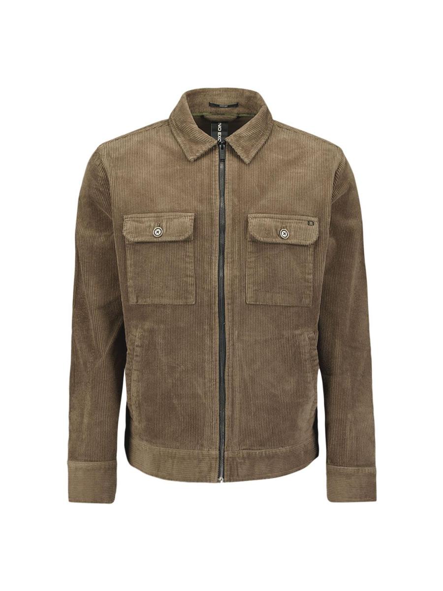No Excess Overshirt 29510907 Taupe 6