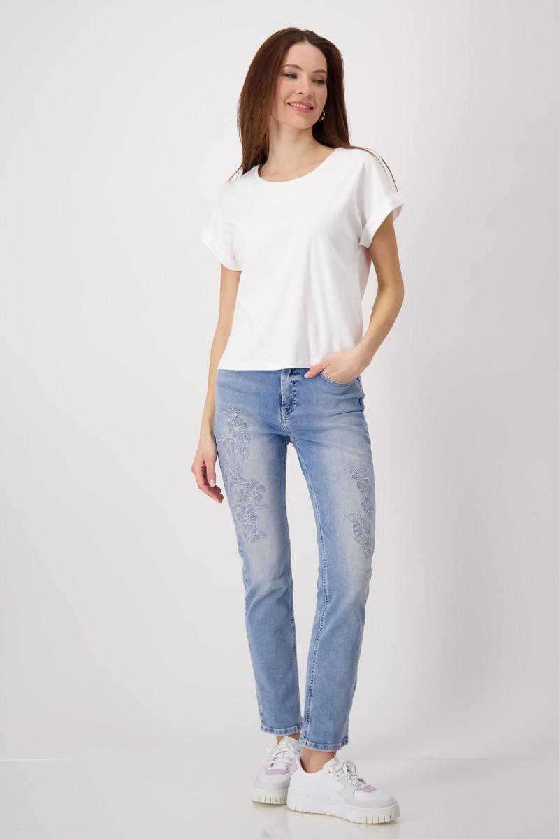 Monari Monari T-Shirt 409885 Off-White 3
