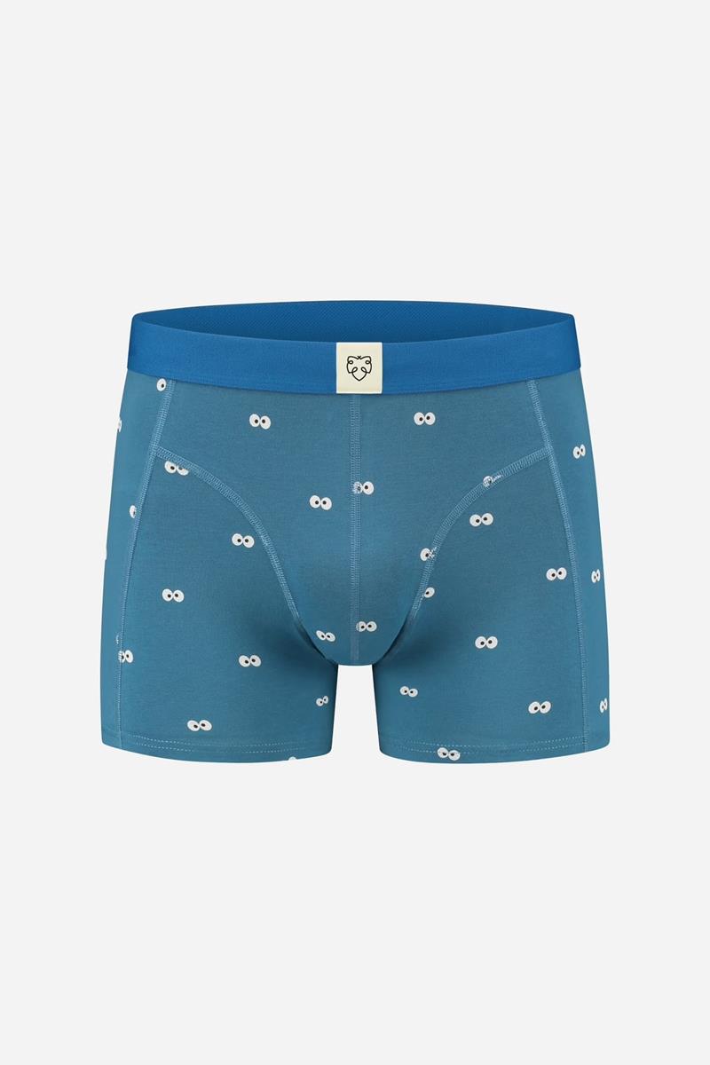 A-dam A-dam Boxershort Googly Cookie Blauw 1