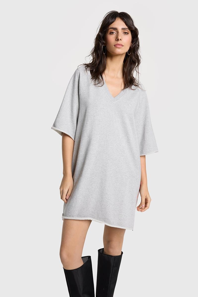 Alix The Label Alix The Label Jurk 2504350262 Grijs 1