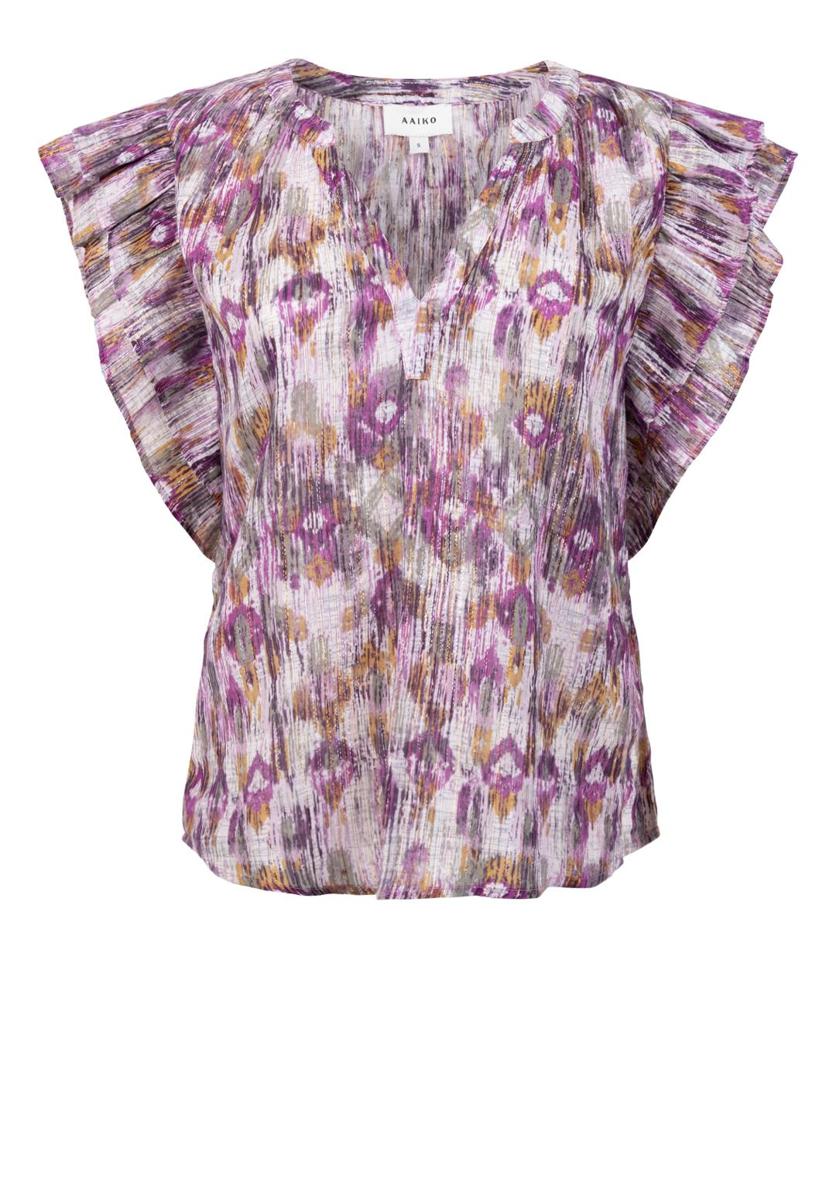 Aaiko Aaiko Blouse YAELLA IKAT CO 58 Paars 1