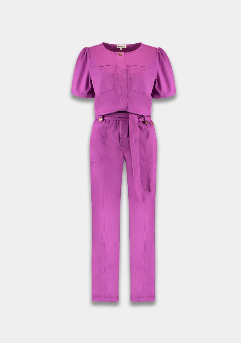 Harper & Yve Harper & Yve Jumpsuit SS25P700 Paars 2
