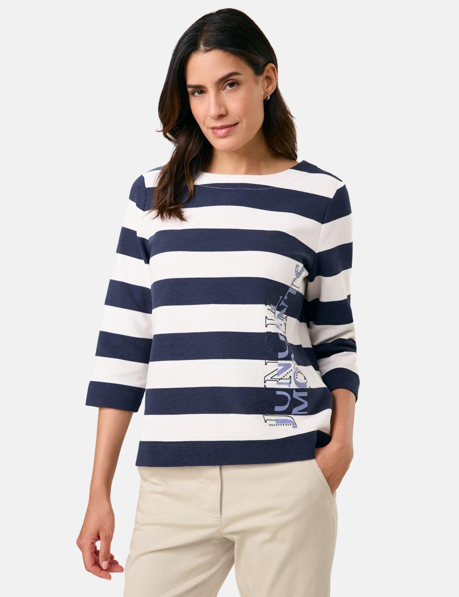 Gerry Weber Gerry Weber T-Shirt 570290-35017 Blauw 5