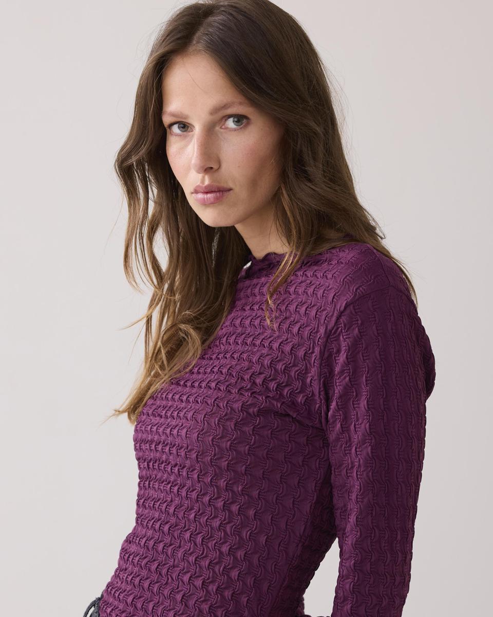 Summum T-Shirt 3s5166-30721 Paars 1