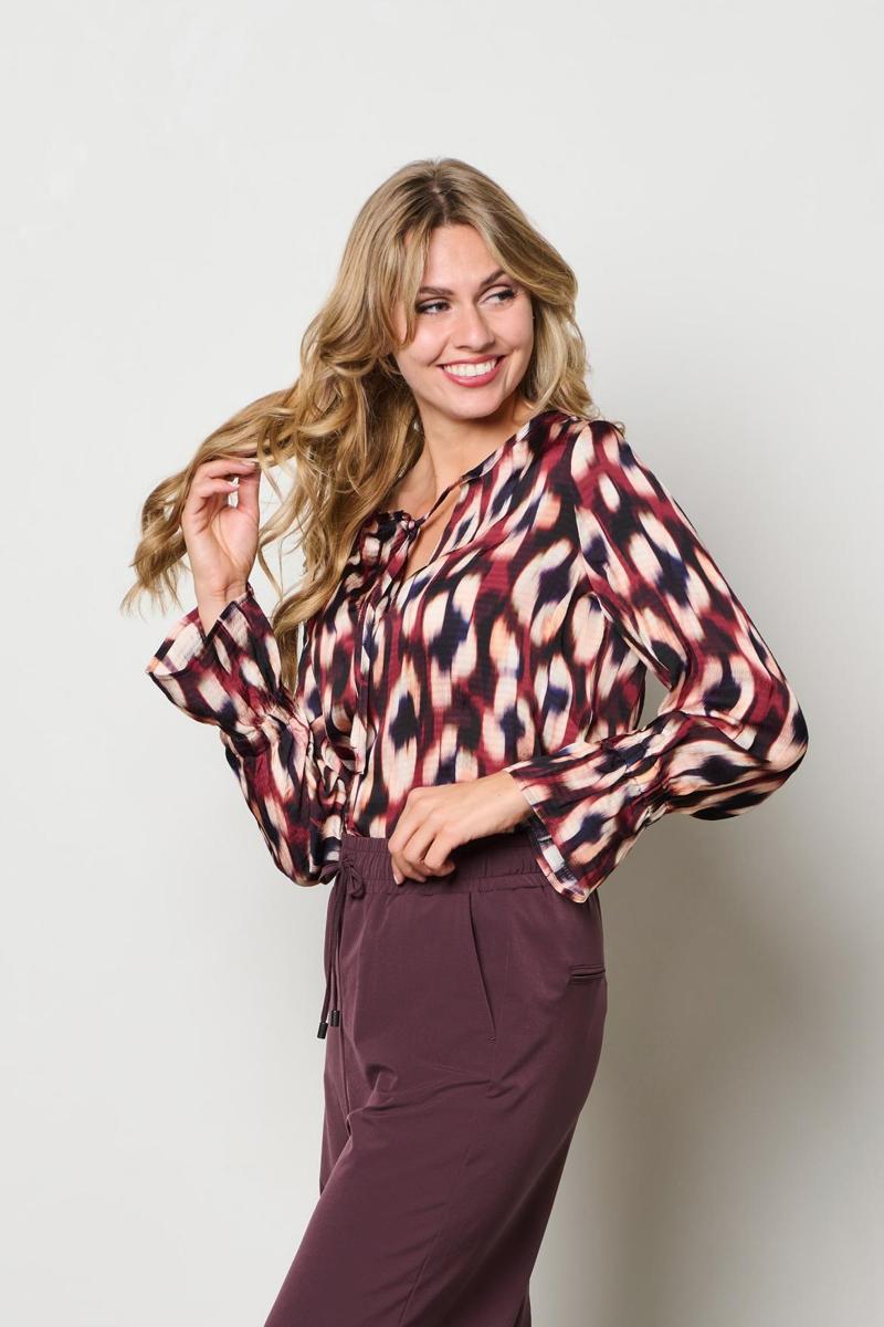 &Co Woman Blouse BL396 Rood 4