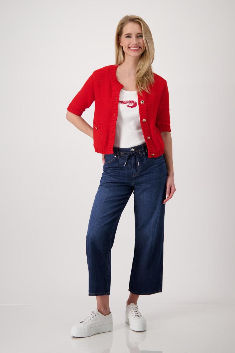Monari Monari Blouse 410021 Rood 3
