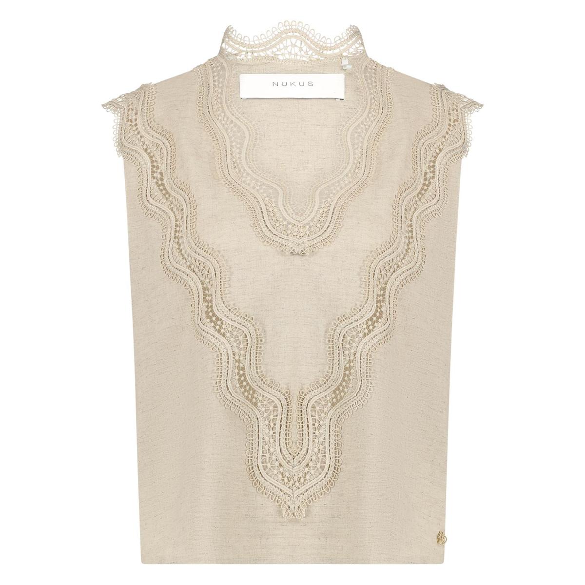 NUKUS NUKUS Top NKS01033 Beige 1