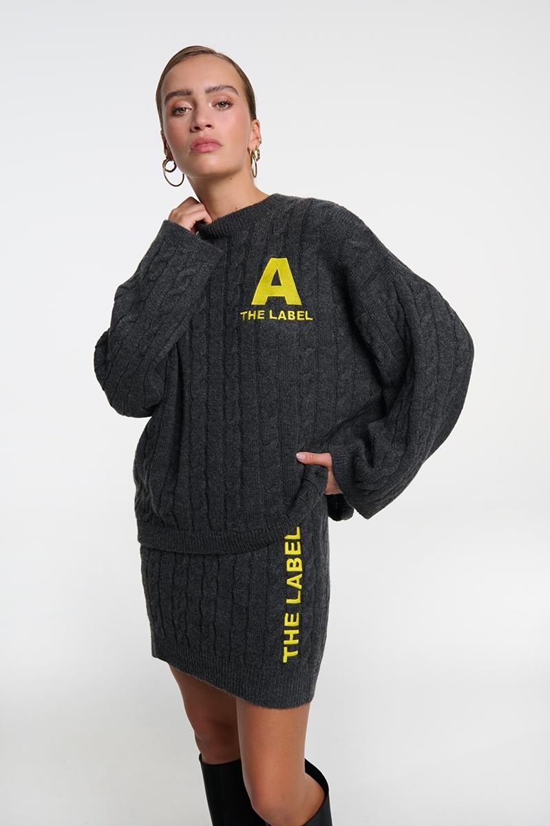 Alix The Label Trui 2509867393 Grijs 1