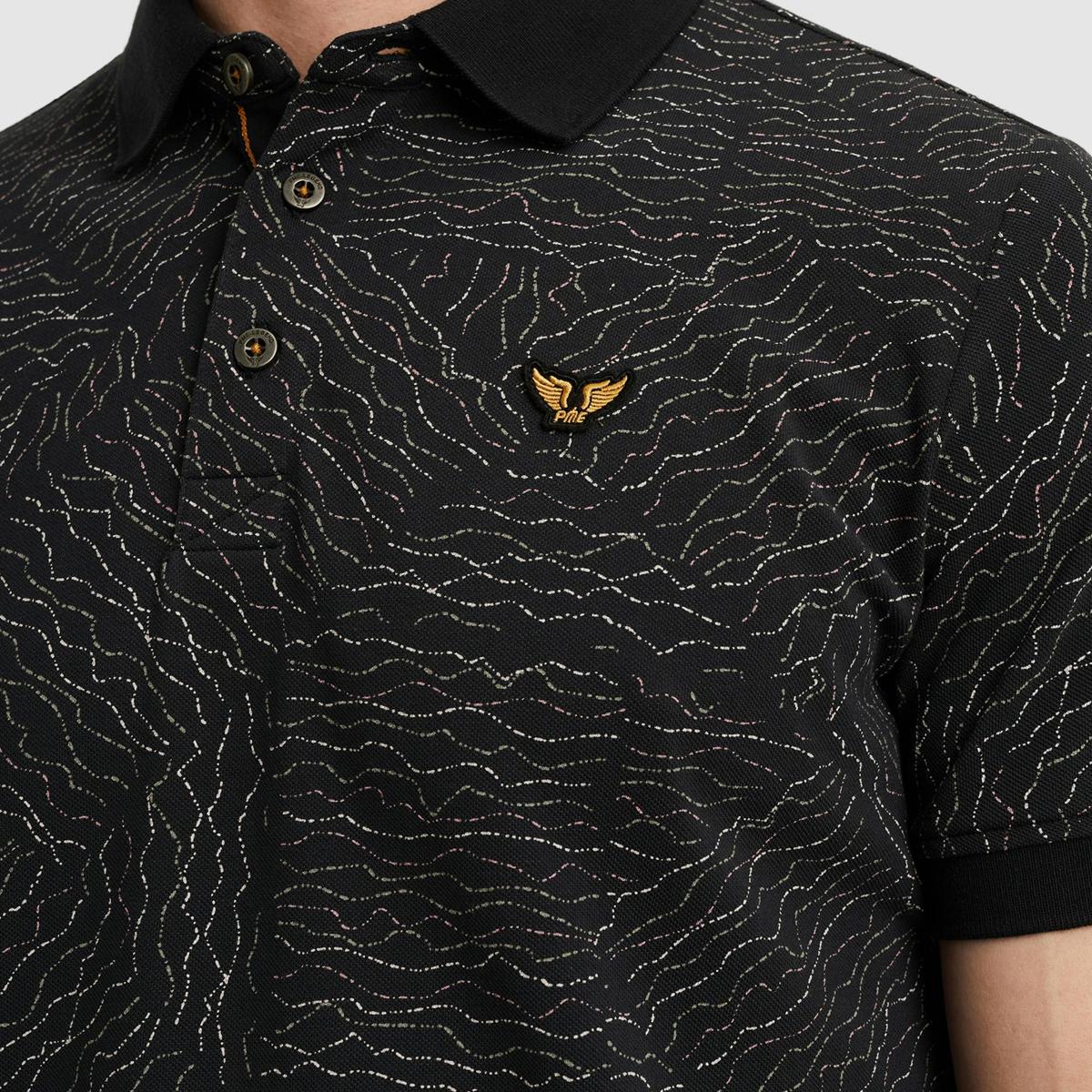 PME Legend PME Legend Polo PPSS2505859 Blauw 5